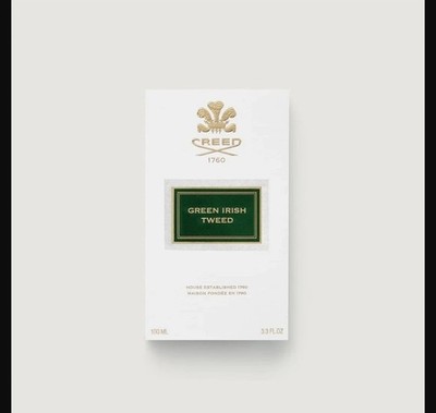 Green Irish Tweed by Creed  100 ML 3.3 OZ  . BRAND NEW .