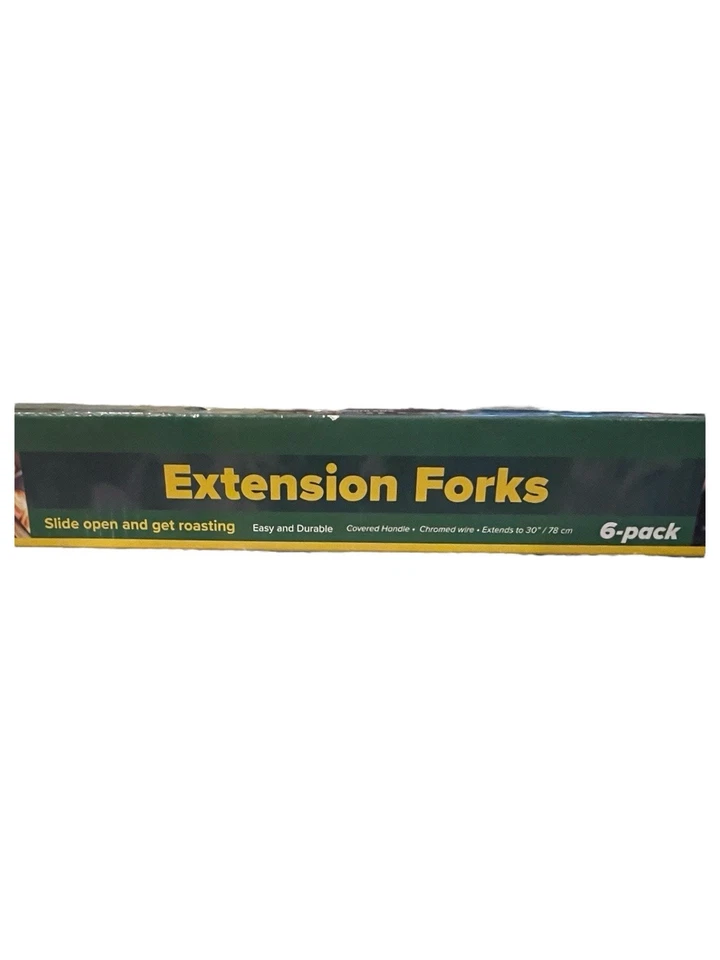 Coghlan's Extension Forks 6 Pack Extends 30" Roasting Hot Dogs Outdoor Camping - Image 2 of 4
