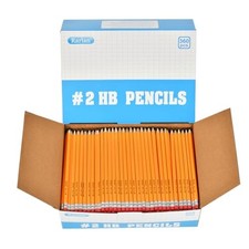 Wood-Cased #2 HB Pencils, Pre-sharpened, 360 Count Bulk Pack