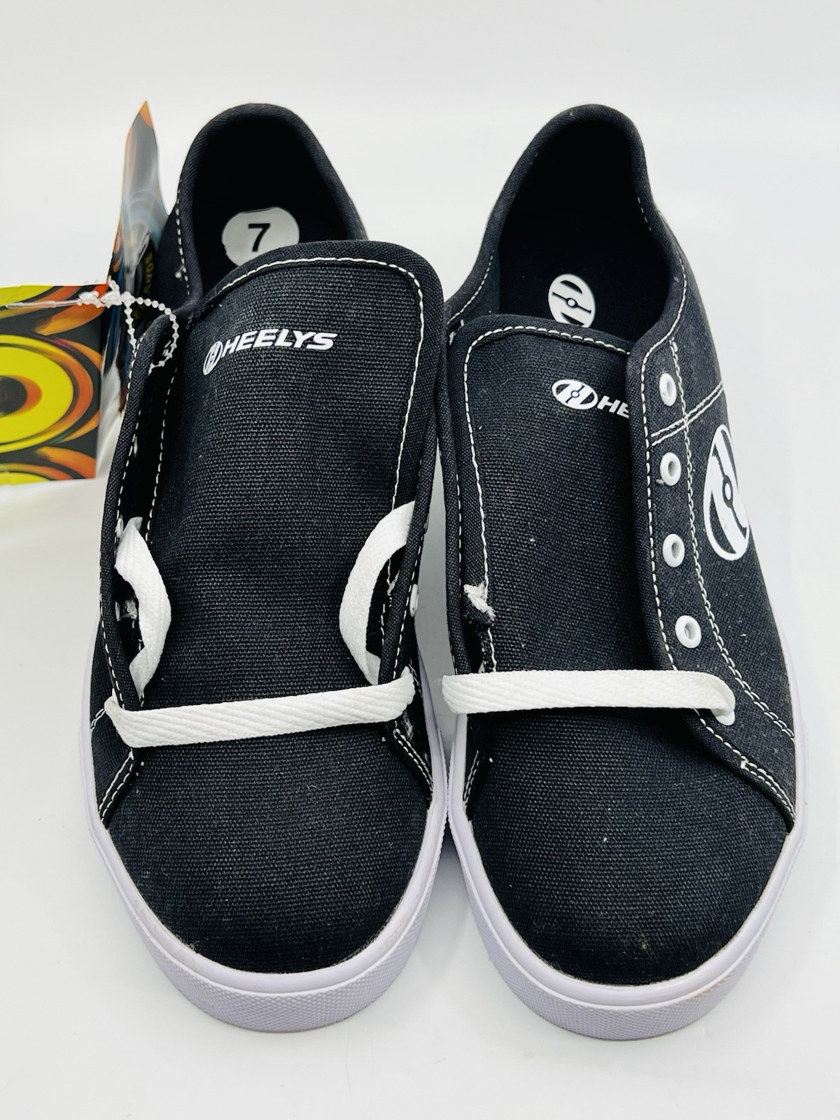 Heelys canvas sneakers - Men's Black/White/Grey - Size 7 - HES10459 image 4