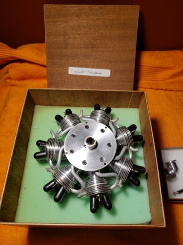 Technopower II Inc. Techno Power 7 Cylinder 4 Stroke RC Classic Radial ...