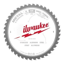 48-40-4515 8inch 42 Teeth Durable Metal and Stainless Cutting Circular Saw Blade