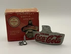 Vintage Starr “X” Coca-Cola Stationary Bottle Opener with Original Box & Screws