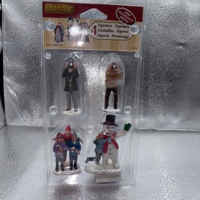 Lemax, The Final Touch FIGURINES CHRISTMAS 4pc