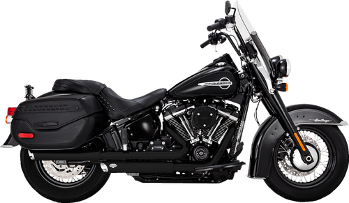 VANCE & HINES Twin Slash Slip-On Mufflers - PCX* - Black 46379 - Picture 2 of 2