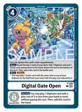 Digital Gate Open - P-206 NM - Digimon TCG