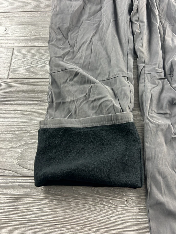 Men’s Eddie Bauer Fleece Lined Pants Charcoal Gray Size 32x30 - Image 2 of 4
