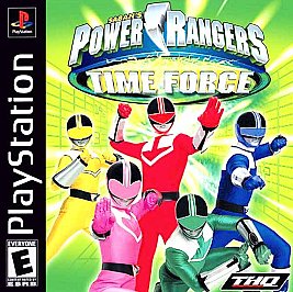 Saban's Power Rangers: Time Force (Sony PlayStation 1, 2001)