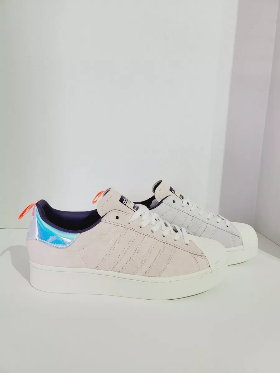 adidas Women&#039;s Originals Superstar Plateau Sneaker FW8084 size 11 |