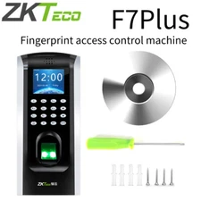 ZKTeco F7Plus TCP/IP Biometric Fingerprint Access Control Attendance Time Clock