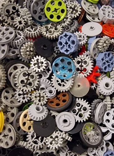 LEGO Technology Technic Gear Gear Pulley Bundle Mix 20-Piece R1