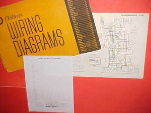 1961 1962 1963 1964 1965 OLDSMOBILE F-85 442 CUTLASS ... 1965 olds 442 wiring diagram 