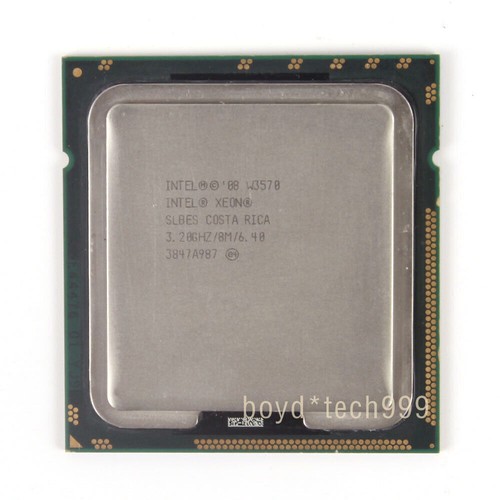 Procesador CPU Intel Xeon W3570 W3580 W3670 W3680 W3690 W5590 LGA 1366 / Socket B - Imagen 6 de 7
