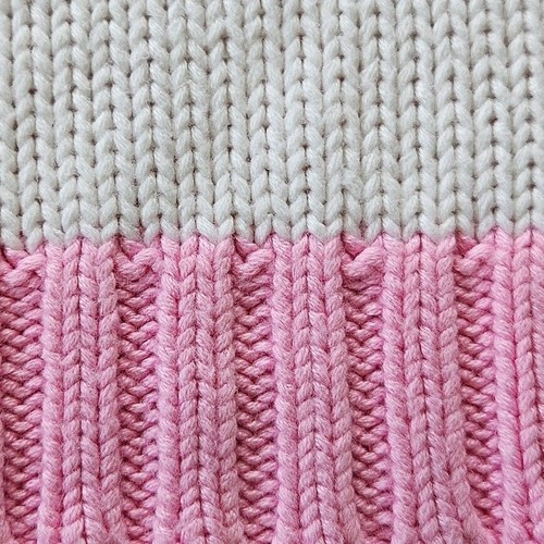 Design History Girls Long Sleeve White Grey Pink Knitted Sweater Size 6 - Picture 6 of 10