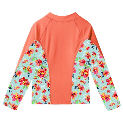 Kids Girls Rash Guard Swimsuits Full Body Cover Hijab Burkini Sun Protective Set - Picture 113 of 169