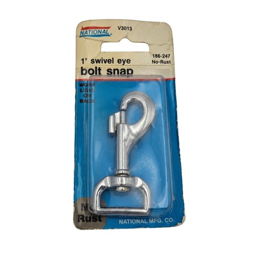 National Hardware® N258-590 Bolt Snap, 1-1/4" X 4-3/4", Solid