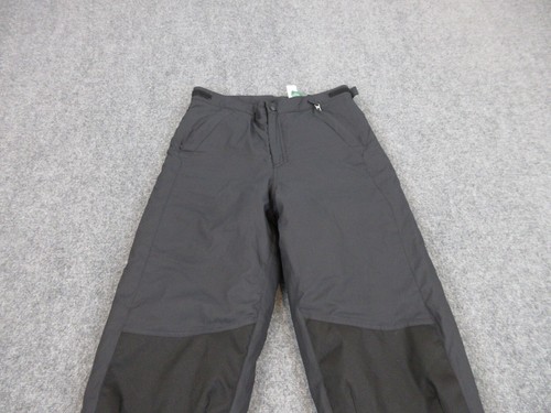 LL Bean Pants Boys 18 Black Snow Winter Outdoors Casual Ski 32X32 - Picture 2 of 12