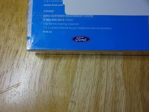 2023 ford transit owners manual PK3J19G219AA kit - Picture 4 of 7