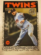 2021 TOPPS PLATINUM 86B-27 JOSH DONALDSON 1986 35th ANNIVERSARY TWINS 57/70