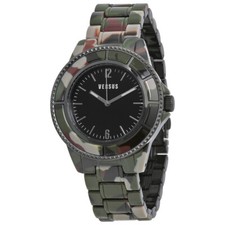 VERSUS VERSACE Tokyo SOF030014 Unisex Watch 42MM Camo Japanese Quartz Wristwatch