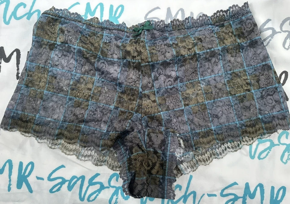 Mujeres Torrid Outlander Cuadros Encaje Niños Camisas Bragas Talla 1 14-16 Nuevo sin Etiquetas Foto 2 de 4