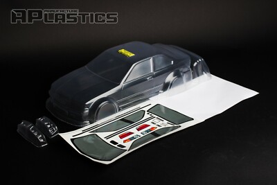 RC Body Car Drift Touring 1:10 BMW 3 E 36 Coupe E36 Style APlastics New Shell - Foto 4
