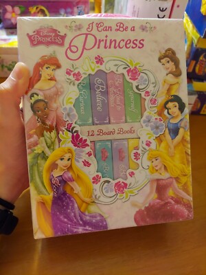 Disney I Can Be A Princess 2015 12 chunky board books Book Block Kids 10 months+