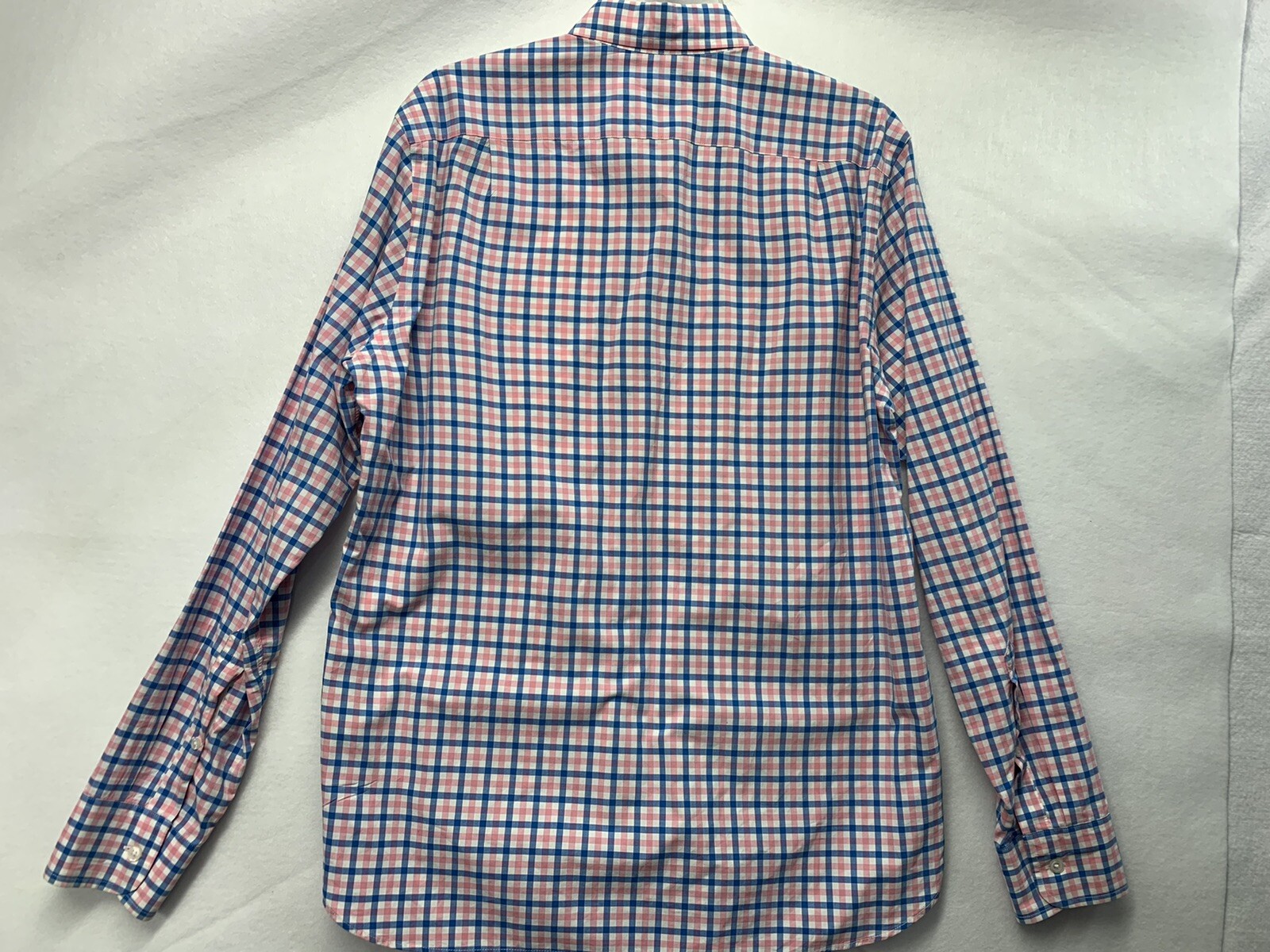 J. Crew Button Down Square Pattern Cotton Casual … - image 2