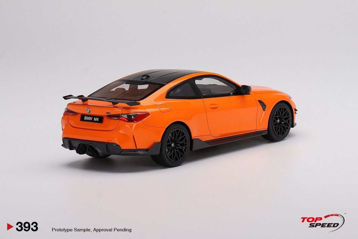 品質一番の M-PERFORMANCE M4 BMW (G82) TOPSPEED - (RESIN) ORANGE FIRE 乗用車