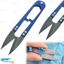 Thread Snipping Scissors Yarn SEWING Cutter Nipper Cloth Coil 5.0" QUALITY Blue