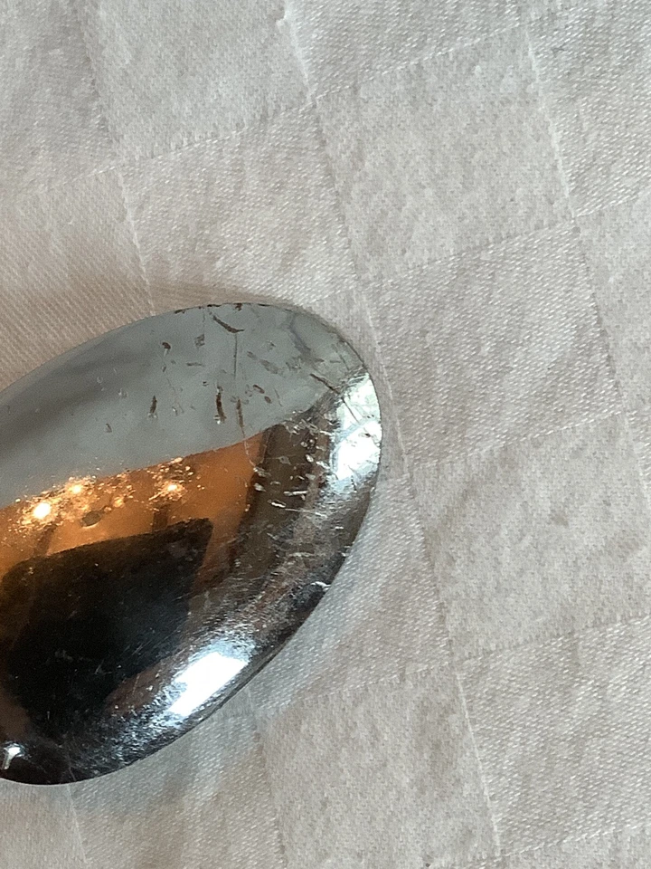 Cutipol Athena Gold Accent 18/10 Stainless Flatware Teaspoon SEE DETAILS - Image 3 of 4