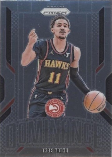 2024-25 Panini Prizm Signatures Prizms Red Auto Trae Young /99