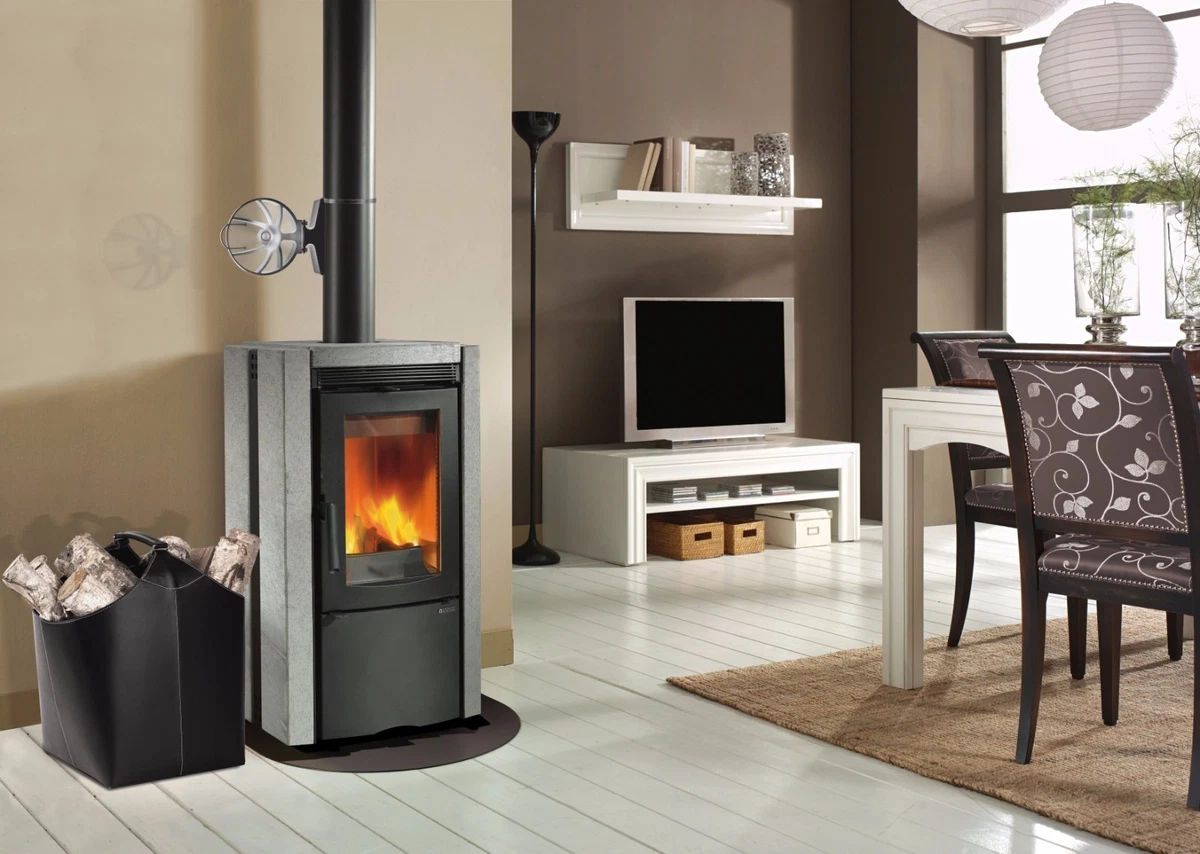 HANSA SIROCCO FIX Heat Powered STOVE FLUE PIPE FAN (Black, Unique Triple  Blade) 4779022361296 | eBay