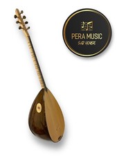 Saz Baglama Ceviz Kisa Sap Baglama PROFI Kurz Hals Saz mit Tonabnehmer und Sedef