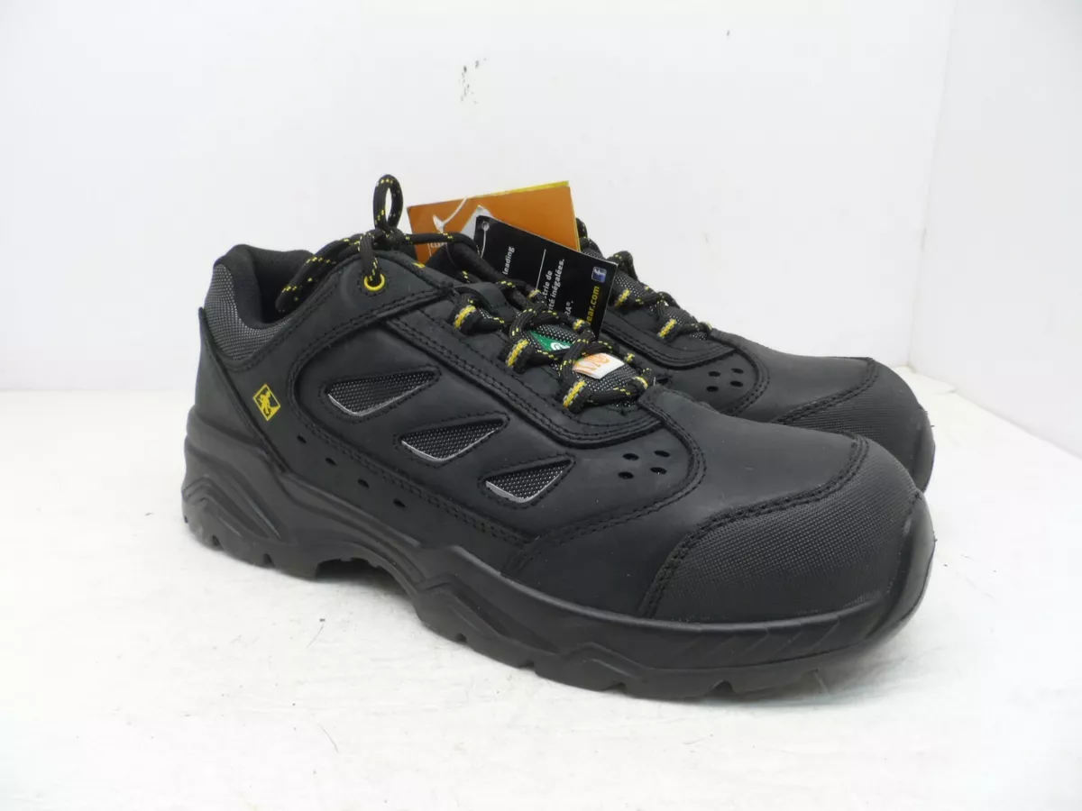 Terra Men s ARROW CSA Safety Steel Toe Work Shoes Black Size 8M eBay