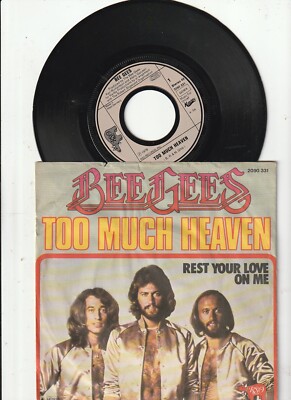 Bee Gees - Too Much Heaven  7''  Single - 1978