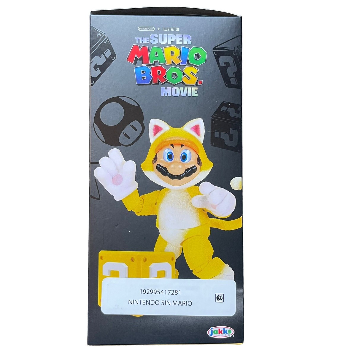 Jakks Pacific The Super Mario Bros. Movie 5-Inch Cat Mario Wave 2