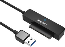 3PCS MAIWO SATA to USB Cable, 2.5" SATA SSD/HDD-USB 3.0 Adapter, External Hard
