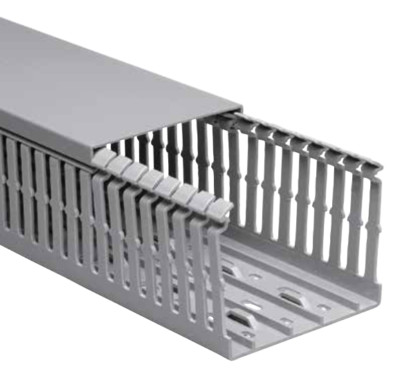 Verdrahtungskanal 80mm (H) x 80mm (B) VE = 12m RAL 7030 UL, VDE, CSA, CE RoHS