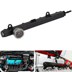 K Series Black Fuel Rail kit For Honda Civic Acura Rsx INTEGRA K20 K24 Engines