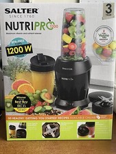 Salter NutriPro 1200W Multi Purpose Nutrient Extractor Blender Juicer, New boxed