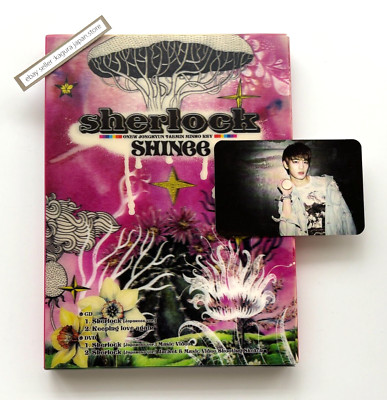 SHINee Minho Sherlock Japanese ver. CD DVD Photocard 4th Mini