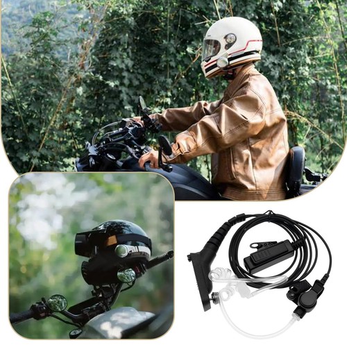 1Pc PPT Mic Casque Écouteur Talkie-walkie Casque Compatible avec Motorola APX... - Zdjęcie 2 z 7
