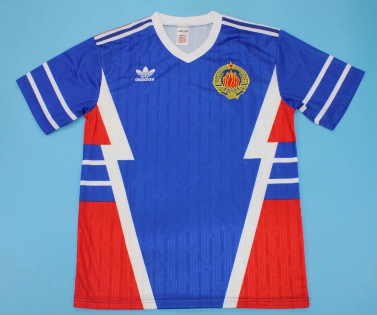 Yugoslavia 1990/1991 Retro Home Jersey Size XL | eBay