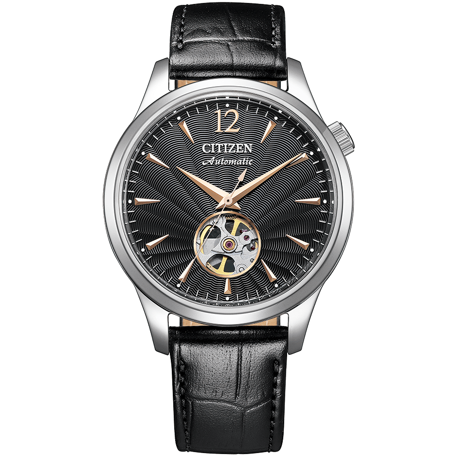 CITIZEN COLLECTION NH9131-14E Mechanical Automatic Watch Leather
