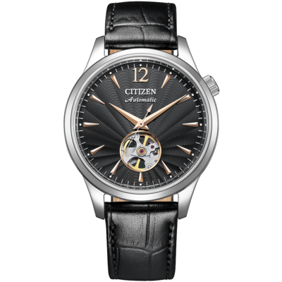 CITIZEN COLLECTION NH9131-14E Mechanical Automatic Watch Leather
