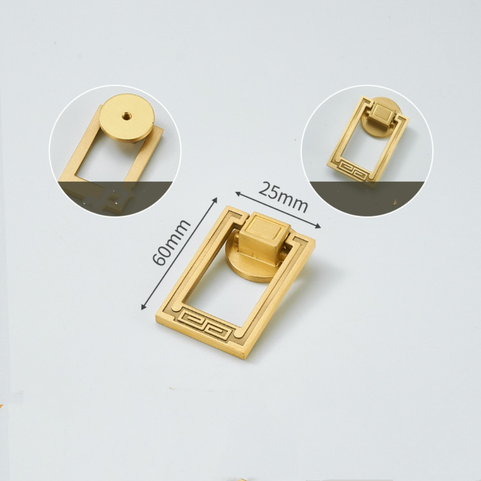 Single Hole Furniture Handle Gold Dresser Pulls Modern Drawer Knobs eBay