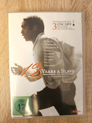 ''12 Years a Slave'' DVD Film Movie von Steve Rodney McQueen - Sehr guter Zustand