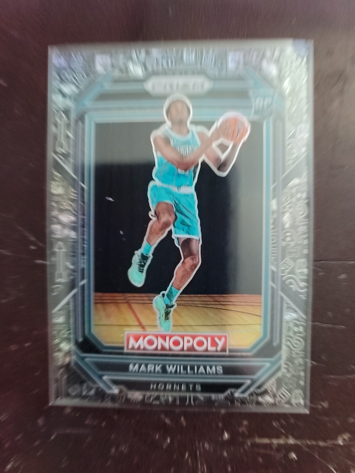 2022-23 Panini Monopoly Prizm Mark Williams Black Icon #12 SSP Rookie