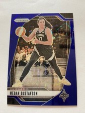2024 Panini WNBA - Megan Gustafson #78 Blue Velocity Prizm,    PLEASE READ AD!!!